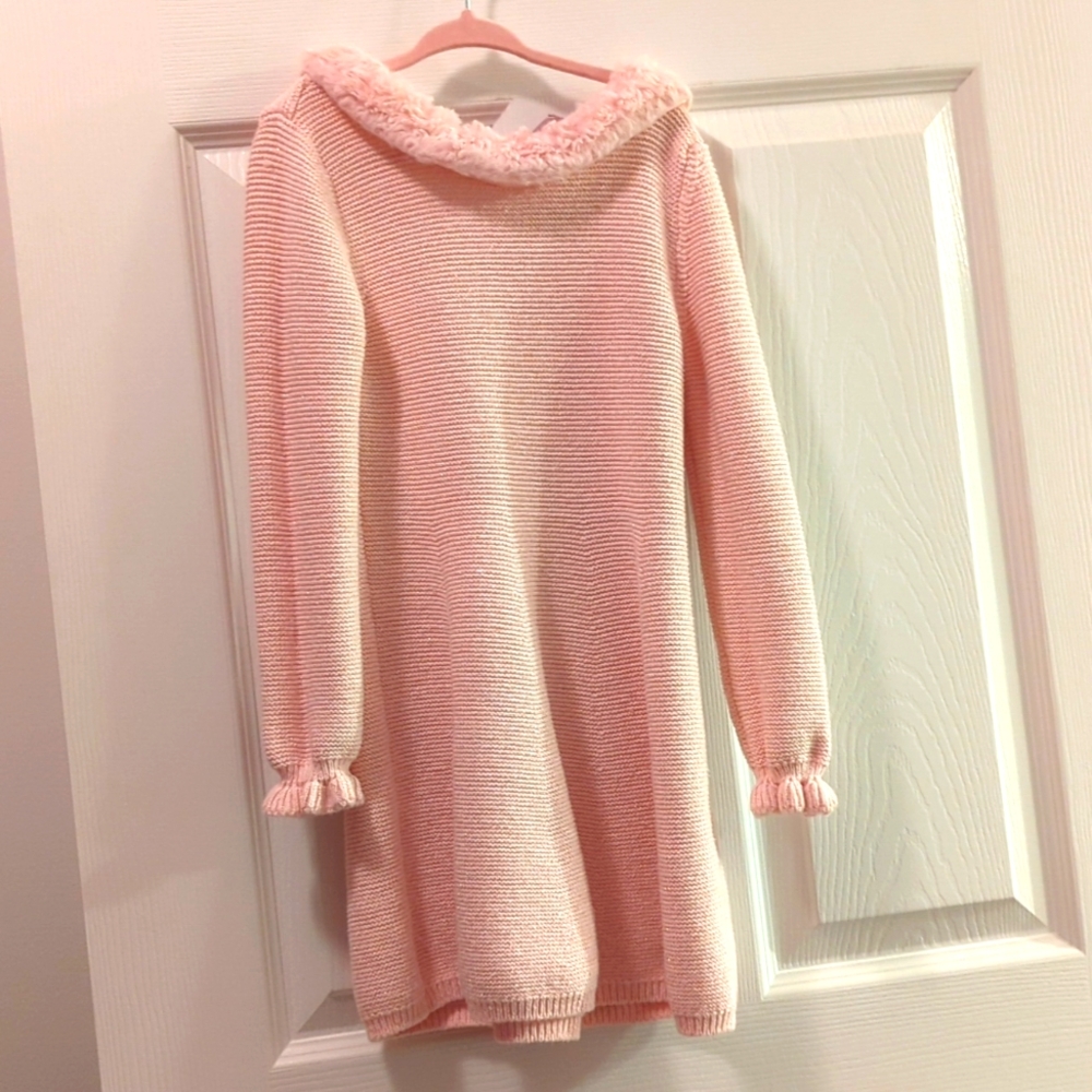 Tahari sparkly sweater dress